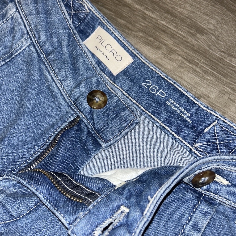 Pilcro Tower Flare Mid-Rise Jeans - Picture 9 of 10